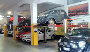 Garage Porta Romana auto parcheggiate