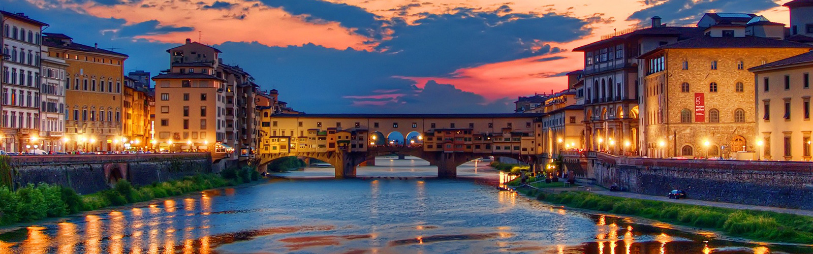 Ponte vecchio by night