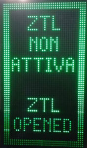 Telecamera ZTL non attiva Telecamera ZTL non attiva